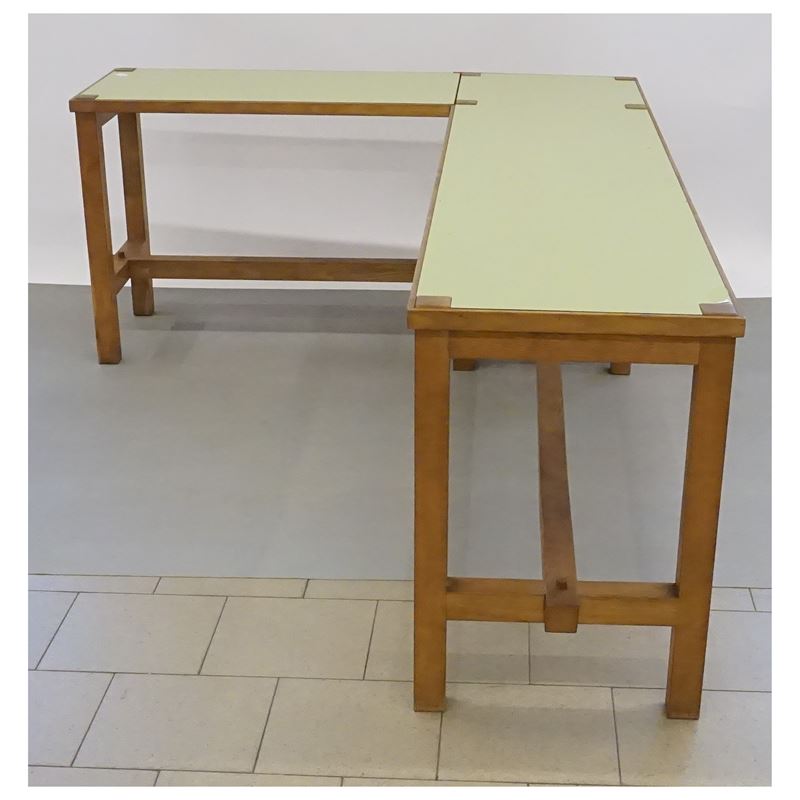 Scrivania Ad Angolo, Anni '80 , Architetto Forti