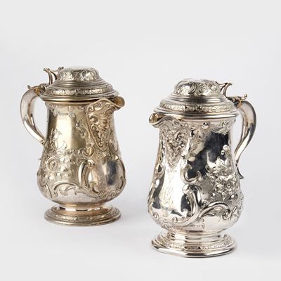 Due Tankard, Inghilterra, Fine Sec. XX