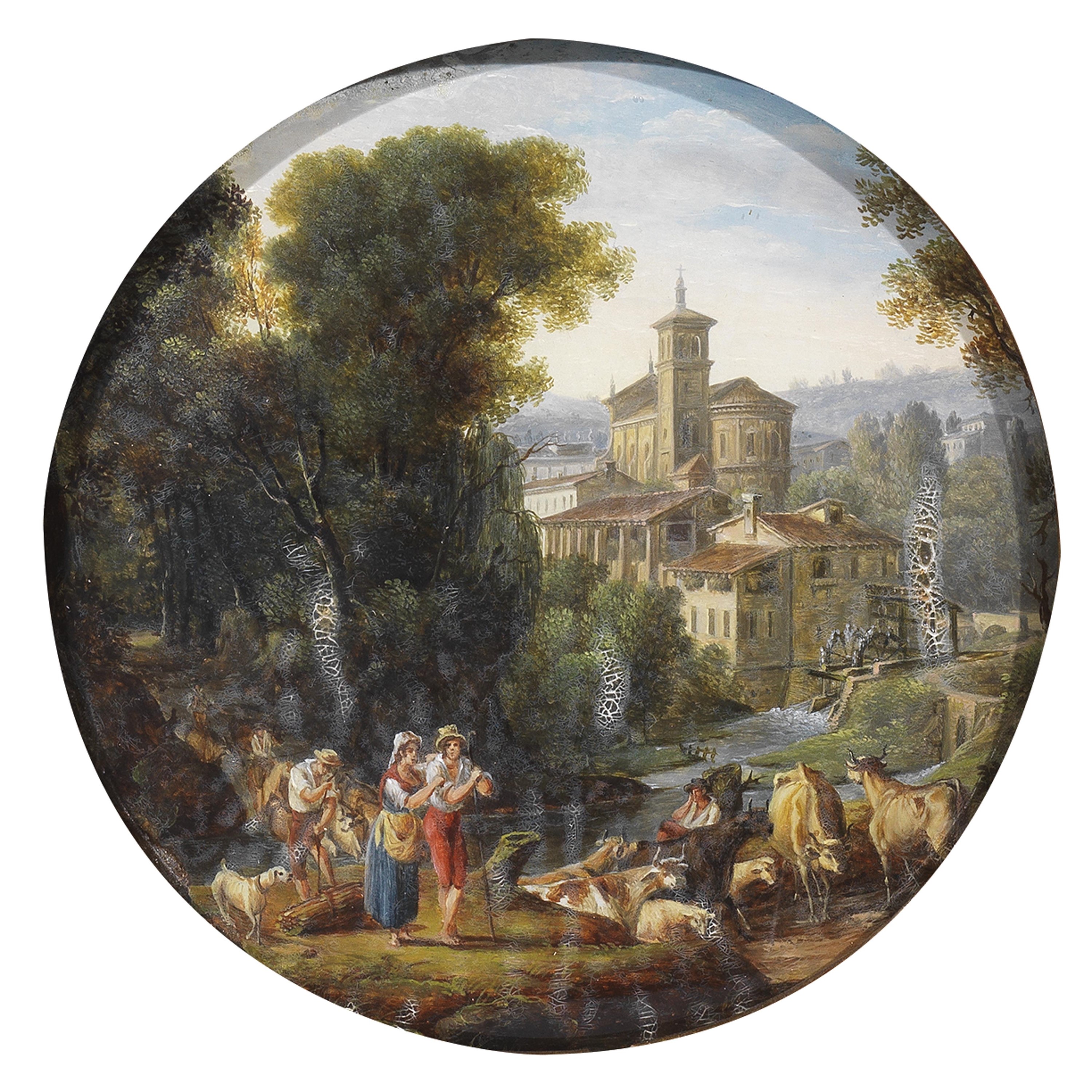 Seguace di Giovanni Migliara, Sec. XIX