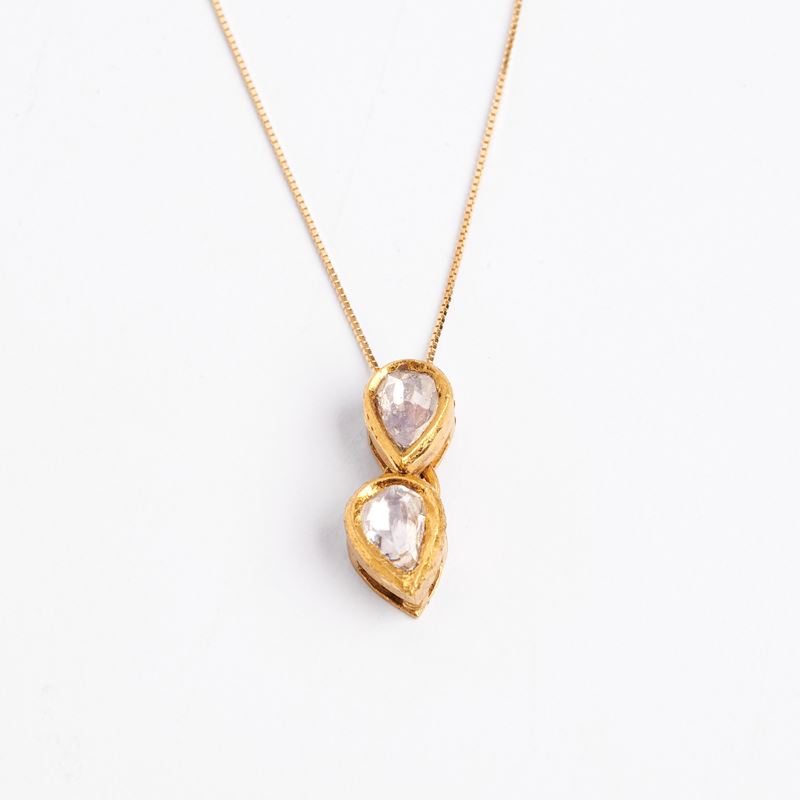 Collana e Diamanti