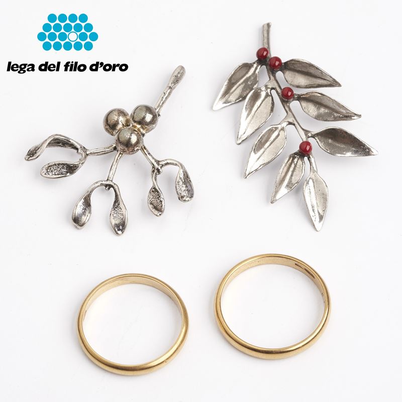 Due Fedi in Oro Giallo 18kt