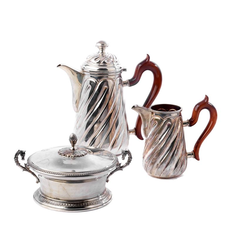Caffettiera e Lattiera, Sec. XX