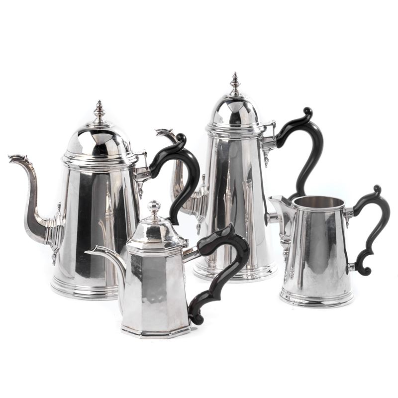 Teiera, Caffettiera e Lattiera, Sec. XX