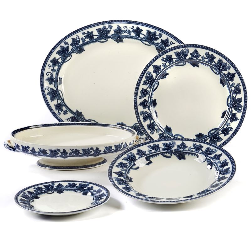 Servito di piatti, manifattura Wedgwood, sec. XX