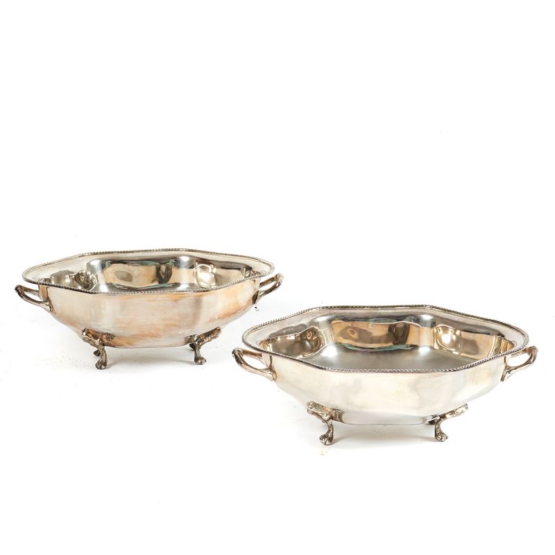 Due vaschette, sec. XX