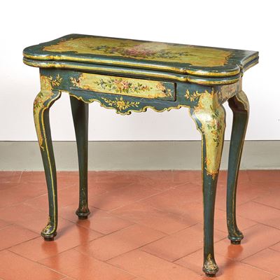 Tavolino da Gioco,veneto Sec. XVIII
