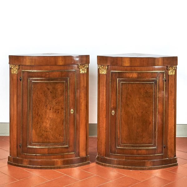 



Coppia di angoliere, Lombardia, sec. XIX