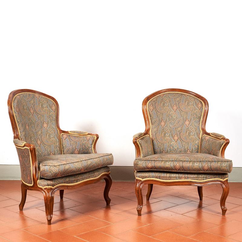 Coppia di Poltrone, Fine Sec. XIX
