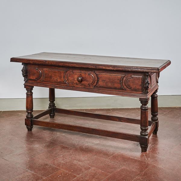 



Tavolo, Lombardia, sec. XVIII  - Asta Arredi, mobili ed oggetti d'arte - Poggio Bracciolini Casa d'Aste