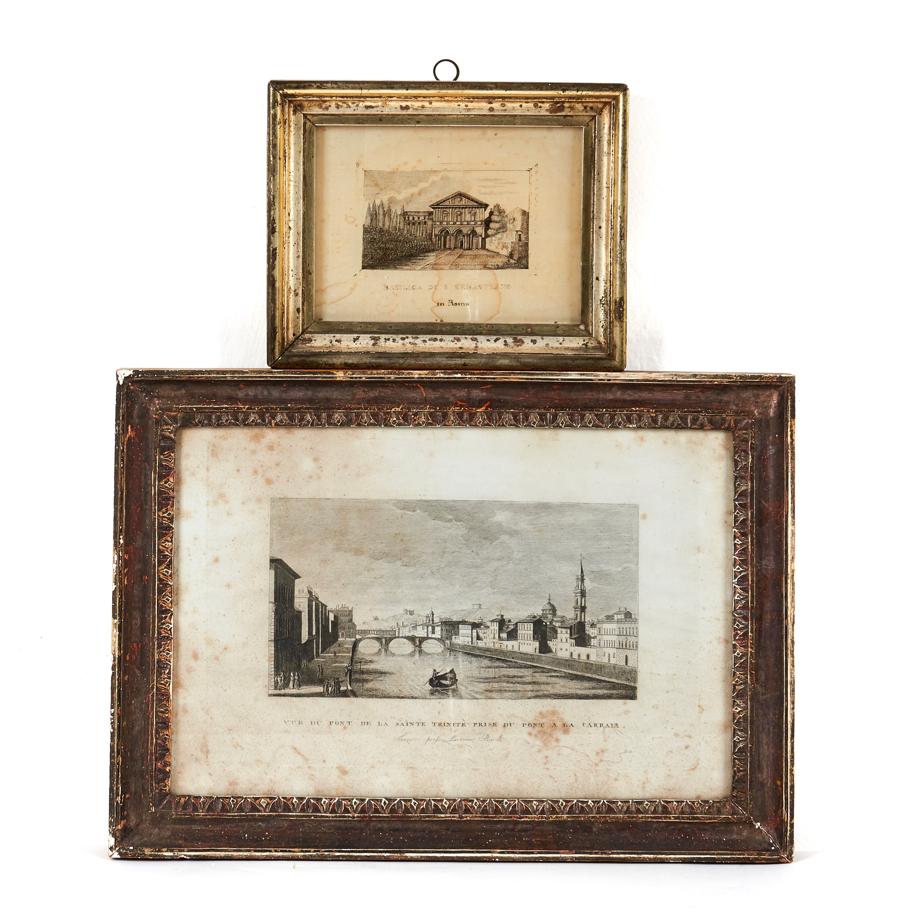 Quattro stampe, sec. XIX