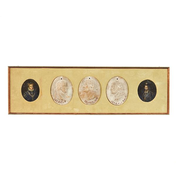 



Due miniature, sec. XVIII  - Asta Arredi, mobili e dipinti da proprietà toscane - Poggio Bracciolini Casa d'Aste