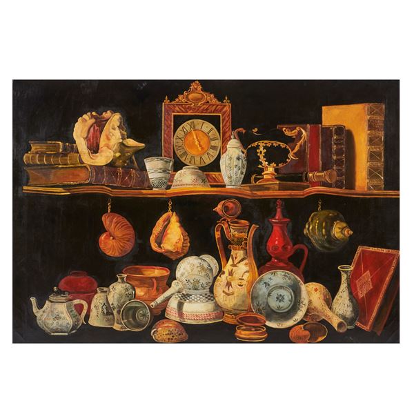 



Scuola italiana, sec. XX  - Asta DIPINTI, DISEGNI E STAMPE - Poggio Bracciolini Casa d'Aste