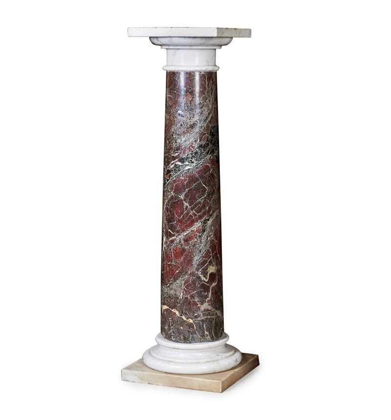 Colonna Porta Vaso, Sec. XX