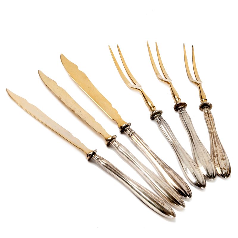 Servito da piccola pasticceria, inizi sec. XX