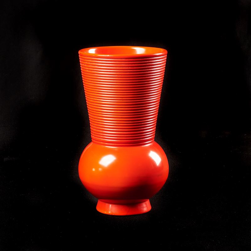 Giovanni Gariboldi, vaso, manifattura Richard Ginori San Cristoforo, 1940 circa