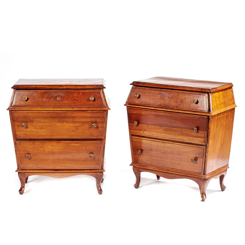 Coppia di comodini, Veneto, sec. XVIII