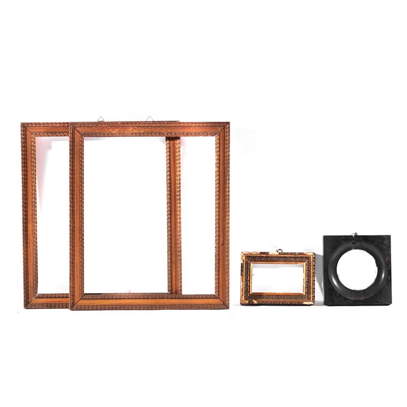 Coppia di cornici, sec. XX