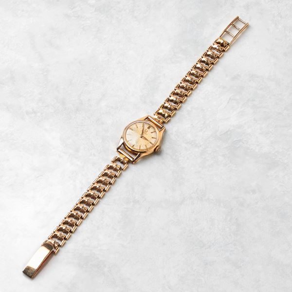 



OROLOGIO DA POLSO PER SIGNORA OMEGA IN ORO 18KT