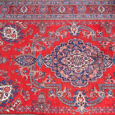 Tappeto Persiano, Khorassan Mashad di Vecchia Manifattura
