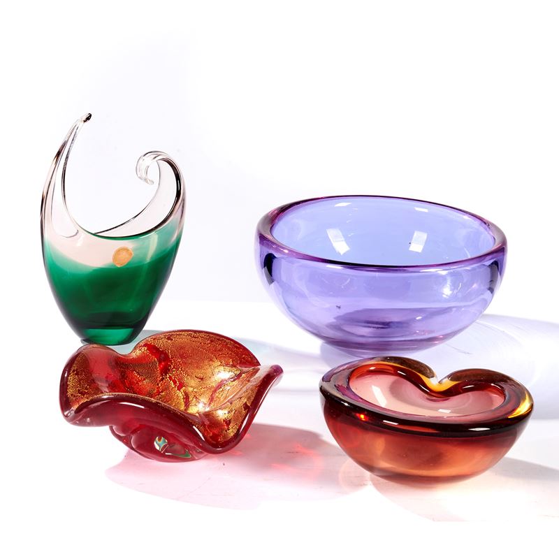 Quattro vasetti, sec. XX