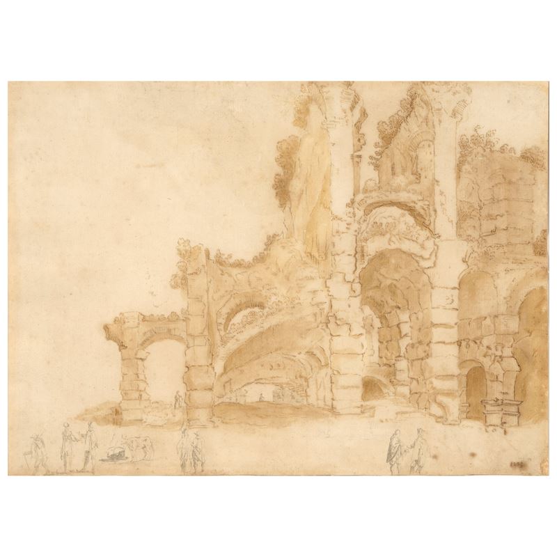 Attribuito a Cornelis Van Poelemburg