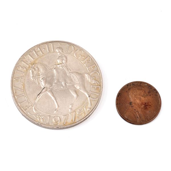 



MEDAGLIA COMMEMORATIVA ELISABETTA II 1977