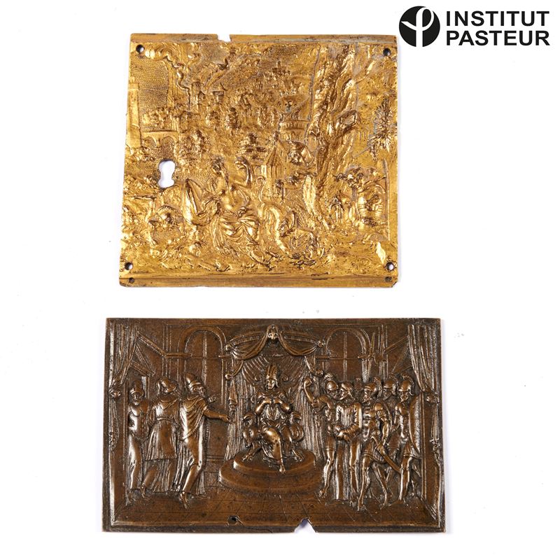 Due placche, sec. XVII