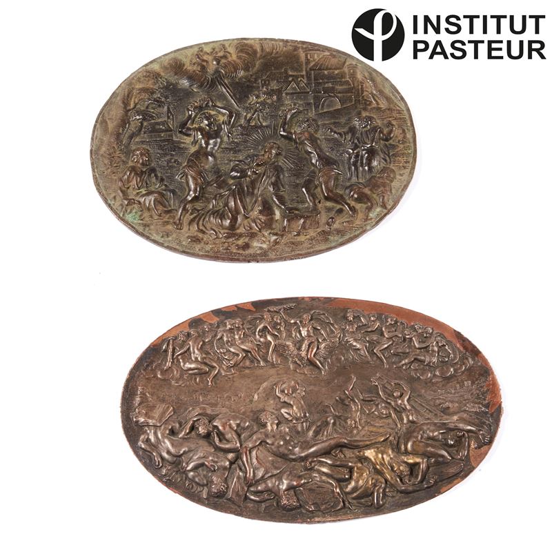 Due placche, sec. XVIII