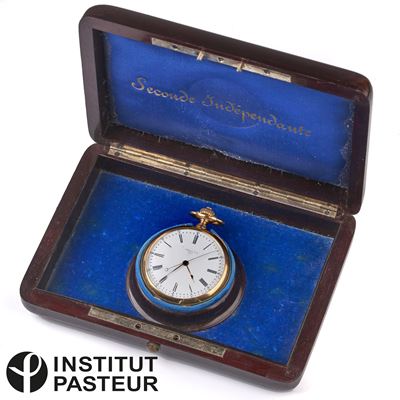 Orologio da Tasca in Oro Giallo 18kt, Francia, Inzi Sec. XX
