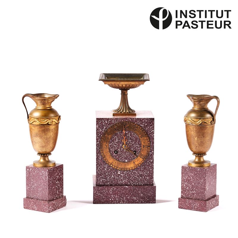 Trittico da camino, sec. XIX