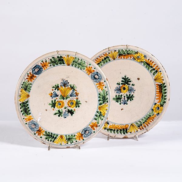 



Due piatti, San Quirico, sec. XVIII