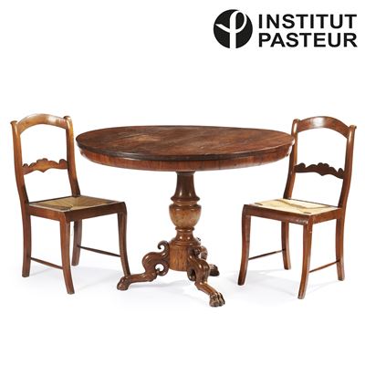 Tavolo da Pranzo Rotondo, Fine Sec. XIX