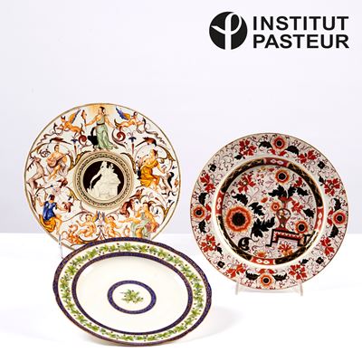 Due Piatti, Sevres e Inghilterra, Sec. XX