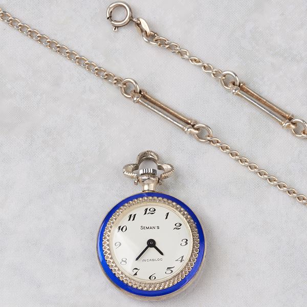 OROLOGIO DA TASCHINO E CATENA