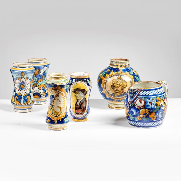 



Quattro alberelli, Sicilia, sec. XVIII  - Asta Arredi, mobili ed oggetti d'arte - Poggio Bracciolini Casa d'Aste