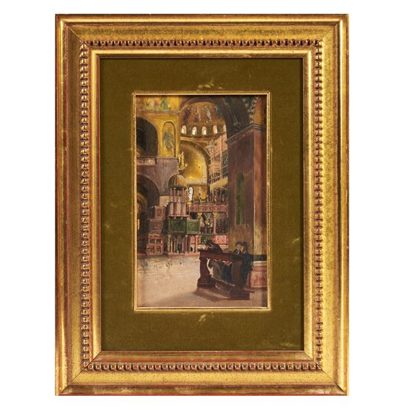 



Scuola della fine del sec. XIX  - Asta Dipinti, stampe e disegni - Poggio Bracciolini Casa d'Aste