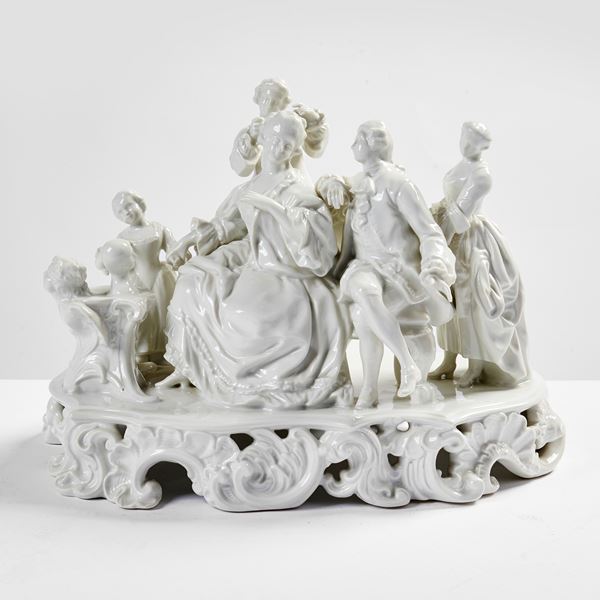 



Gruppo, manifattura Ginori Capodimonte, sec. XX
