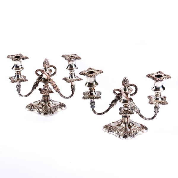 



Coppia di candelabri, sec. XX