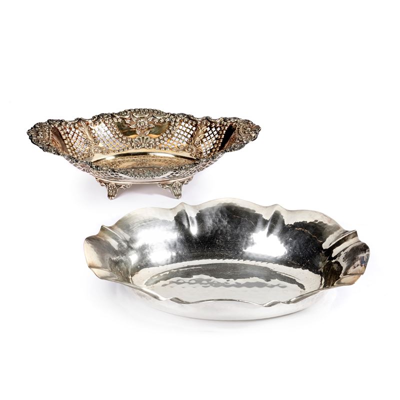 Vaschetta ed alzata, sec. XX