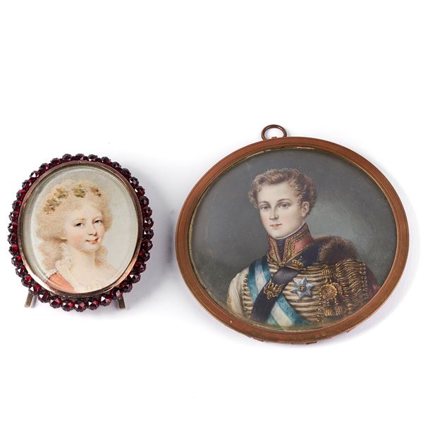 



MINIATURA, SEC. XIX  - Asta Gioielli, argenti, orologi, cammei e miniature - Poggio Bracciolini Casa d'Aste