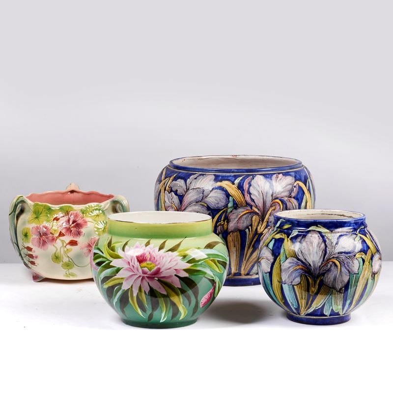 Quattro cachepot, sec. XX