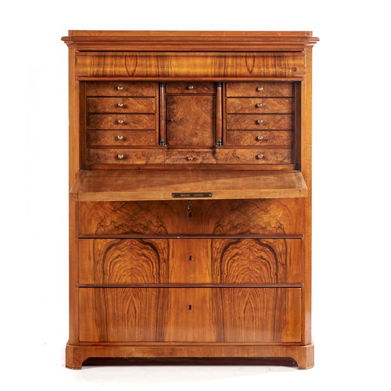 Secretaire, Periodo Biedermeier