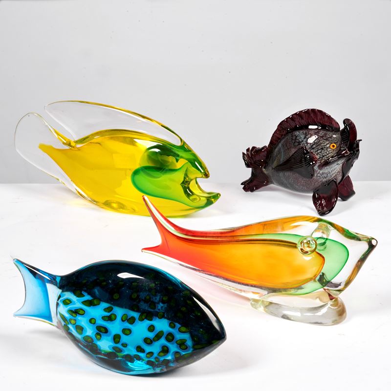 Quattro pesci, sec. XX