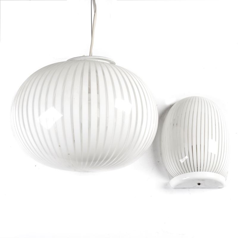 Lumiera ed applique, Murano, sec. XX