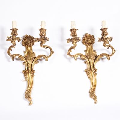 Coppia di Appliques, Sec. XX