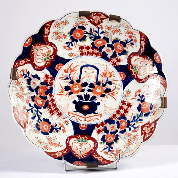 



Piatto, arte orientale, sec. XIX