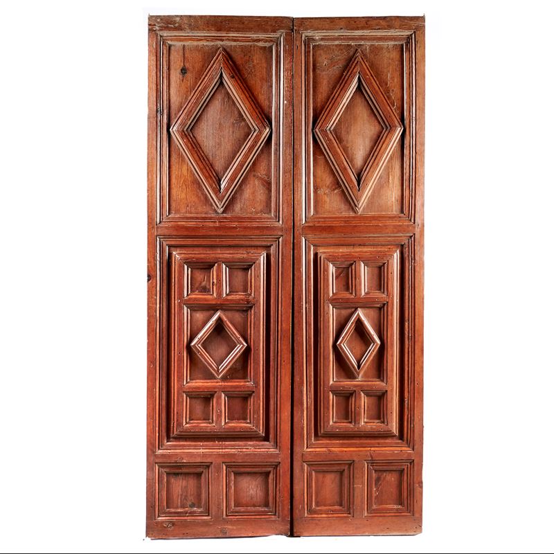 Coppia di porte, sec. XVIII