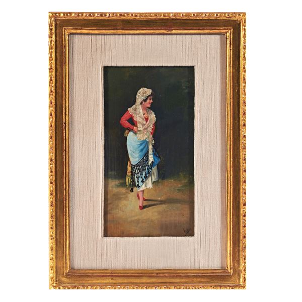 



Scuola italiana, inizi sec. XX  - Asta Dipinti, disegni e stampe - Poggio Bracciolini Casa d'Aste
