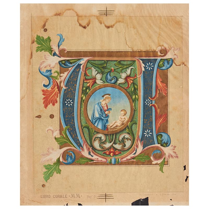 Pagina di Libro Corale