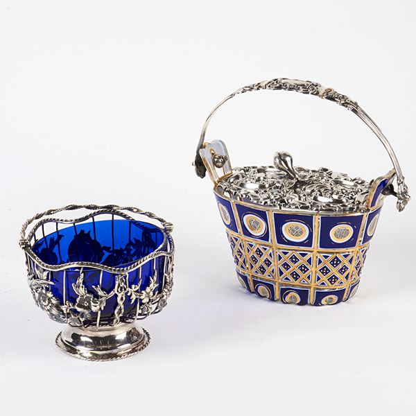 



DUE CESTINE, SEC. XIX/XX  - Asta Gioielli, argenti, orologi, cammei e miniature - Poggio Bracciolini Casa d'Aste